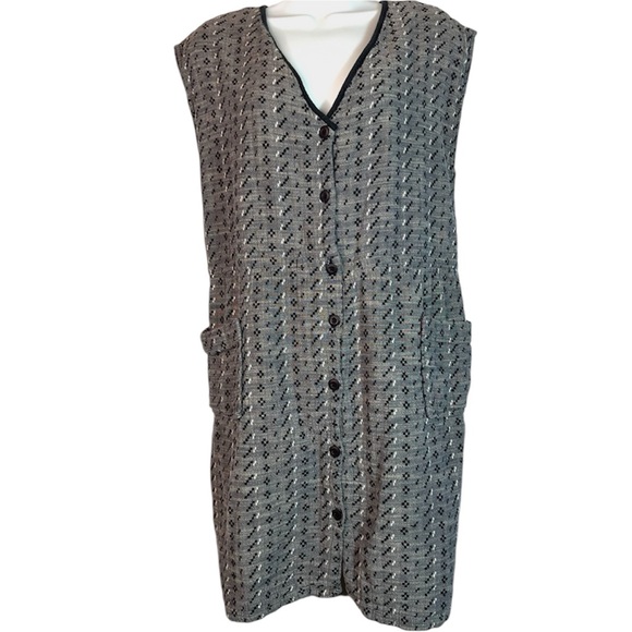 Ace & Jig Dresses & Skirts - Ace & Jig Button-up V-neck Woven Dress Size Large